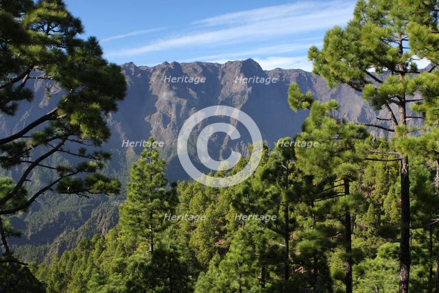 Parque Nacional de la Caldera de Taburiente, La Palma, Canary Islands, Spain, 2009.  Creator: Peter Thompson.