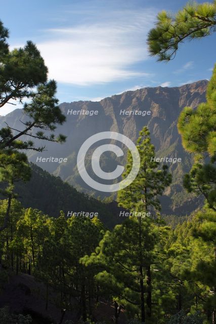 Parque Nacional de la Caldera de Taburiente, La Palma, Canary Islands, Spain, 2009.  Creator: Peter Thompson.