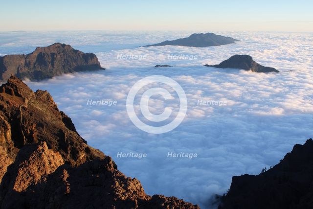 Parque Nacional de la Caldera de Taburiente, La Palma, Canary Islands, Spain, 2009.  Creator: Peter Thompson.