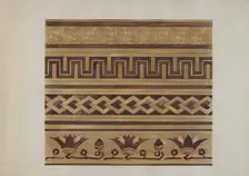 Parquetry Floor, c. 1936. Creator: Sebastian Simonet