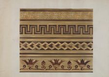 Parquetry Floor, c. 1936. Creator: Sebastian Simonet