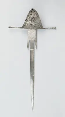Parrying Dagger, Italy, 1625/60. Creator: Unknown