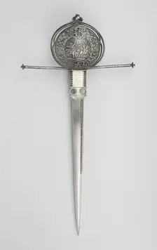 Parrying Dagger, Spain, 1650. Creator: Unknown