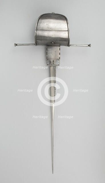 Parrying Dagger, Spain, c. 1700. Creator: Unknown.