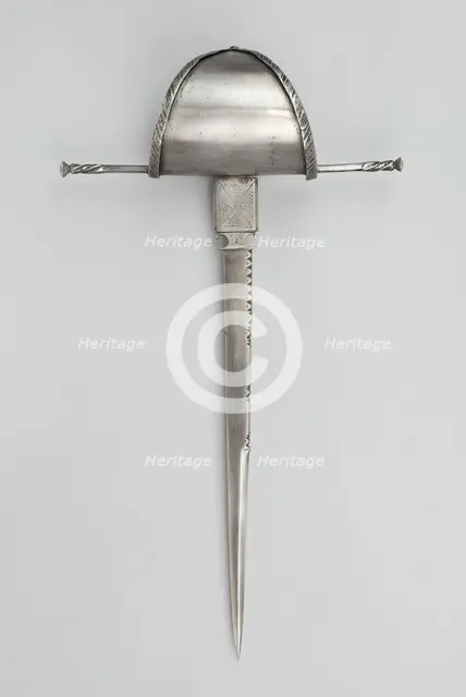 Parrying Dagger, Spain, late 17th century. Creator: Unknown.