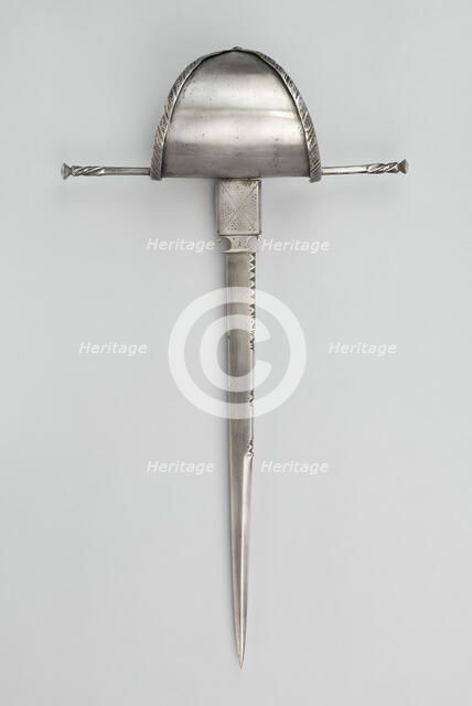 Parrying Dagger, Spain, late 17th century. Creator: Unknown.