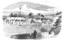 Part of the Destroyed Walls of Canton, from the Dutch Folly Fort - from a sketch by an..., 1857. Creator: Unknown