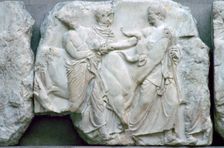 Part of the Elgin Marbles from the Parthenon, 5th century BC