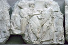 Part of the Elgin Marbles from the Parthenon, 5th century BC
