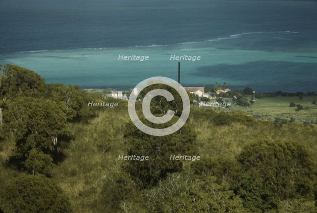 Part of the harbor, Christiansted, St. Croix, Virgin Islands, 1941. Creator: Jack Delano.