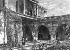 Part of the Old Fort, Calcutta, 1869. Creator: Unknown