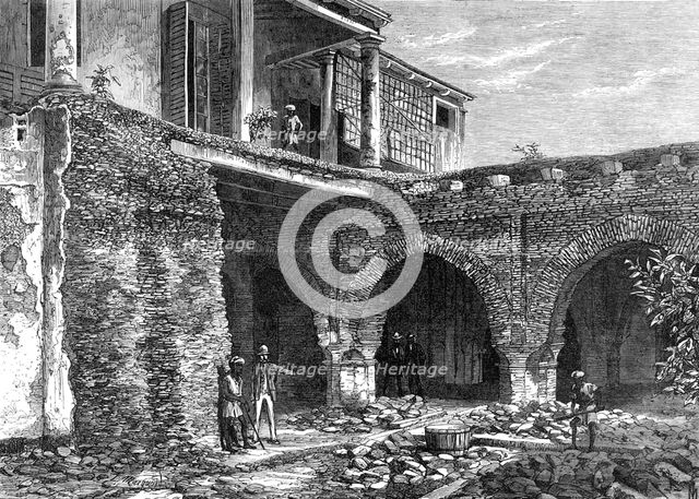 Part of the Old Fort, Calcutta, 1869. Creator: Unknown.