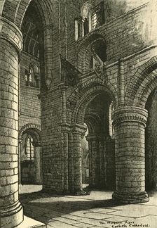 Part of the Nave, Carlisle Cathedral 1898. Creator: Unknown
