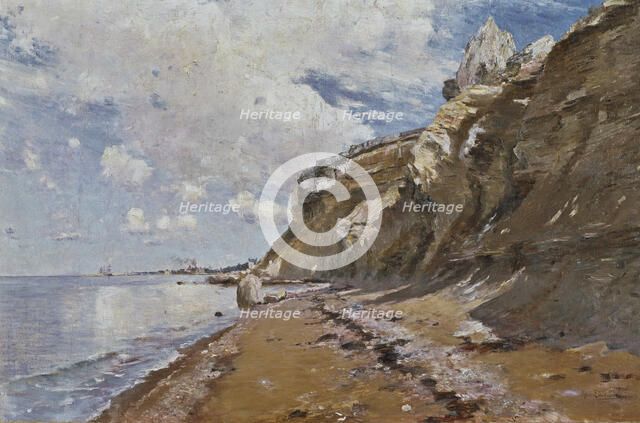 Part of the Shore near Visby, late 19th-early 20th century. Creator: Knut Axel Lindman.