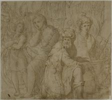 Part of The Truimph and Exploits of Furius Camillus, n.d. Creator: Francesco Salviati
