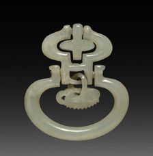 Part of a Buckle or Ornament, 1800s-1900s. Creator: Unknown