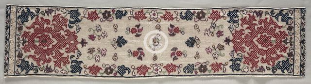 Part of a Cap (Benika), 1700s. Creator: Unknown.