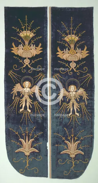 Part of a Chasuble Back, c. 1500. Creator: Unknown.