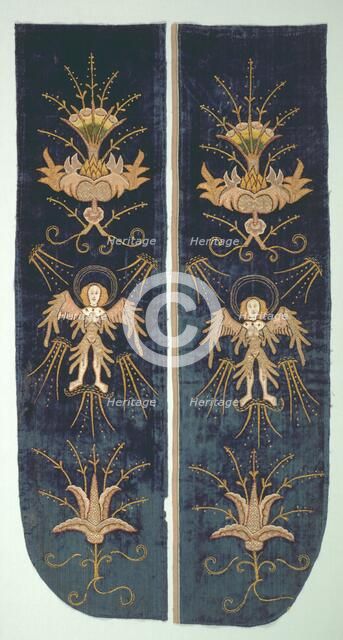 Part of a Chasuble Back, c. 1500. Creator: Unknown.