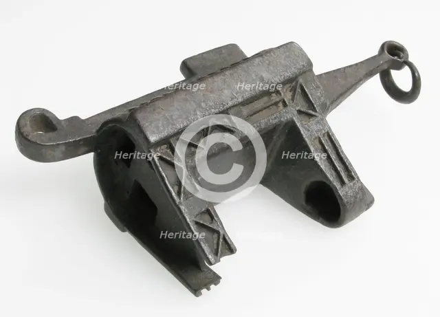 Part of a Padlock, European, 14th-15th century. Creator: Unknown.