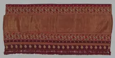 Part of a Sari, 1800s. Creator: Unknown