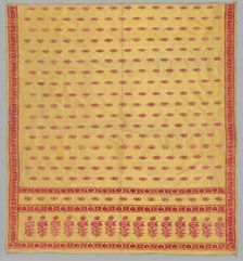 Part of a Sari, 1800s - early 1900s. Creator: Unknown