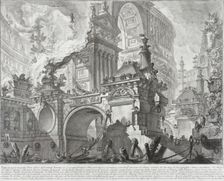 Part of a spacious and magnificent Harbor for the use of the ancient Romans..., 1761-mid 1780s. Creator: Giovanni Battista Piranesi