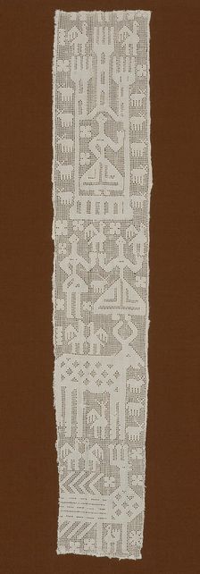 Part of a Valance, Italy, Probably 1650/1700. Creator: Unknown