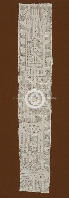 Part of a Valance, Italy, Probably 1650/1700. Creator: Unknown.