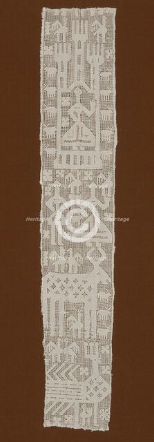 Part of a Valance, Italy, Probably 1650/1700. Creator: Unknown.