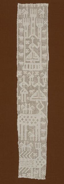 Part of a Valance, Italy, Probably 1650/1700. Creator: Unknown