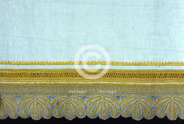 Part of an Apron, Czechoslovakia, 19th century. Creator: Unknown.