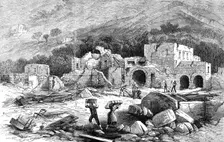 Part of Casamicciola, Isle of Ischia, after the earthquake, 1881. Creator: Unknown
