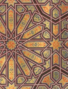 Part of ceiling of the Portico of the Court of the Fish Pond 1907. Creator: Unknown