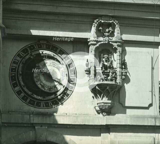 'Part of Clock - Berne - 1887'. Creator: Unknown.