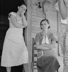 Part of family on relief, Memphis, Texas, 1937. Creator: Dorothea Lange