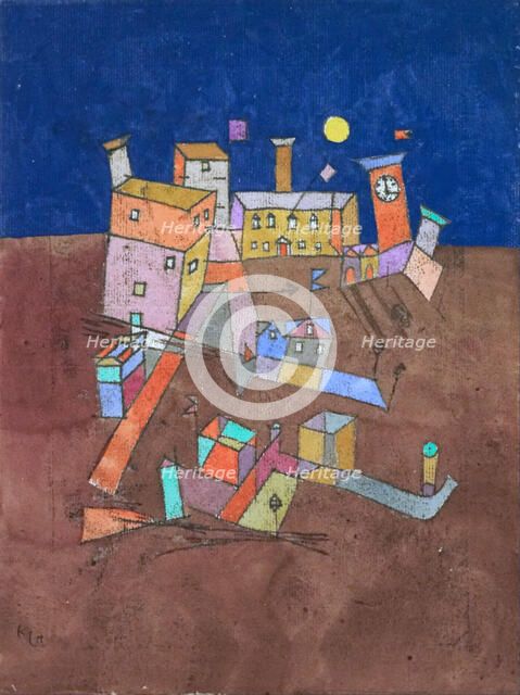 Part of G., 1927. Creator: Klee, Paul (1879-1940).