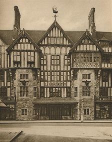 Part of Liberty's Tudor Building in Great Marlborough Street c1935. Creator: Joel