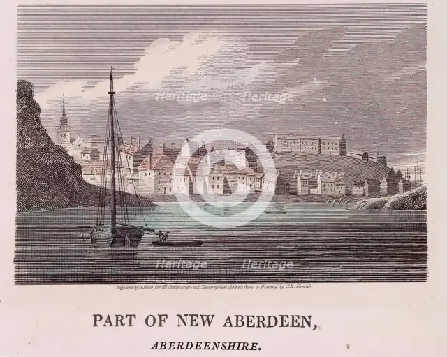 Part of New Aberdeen, c1810. Creator: James Sargant Storer.