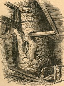 Part of Old London Wall near Falcon Square, 1870 (1897). Creator: Unknown