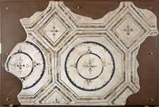 Part of plaster vault from entrance to the caldarium, Wroxeter Roman City, Shropshire, c2000 Artist: Paul Highnam