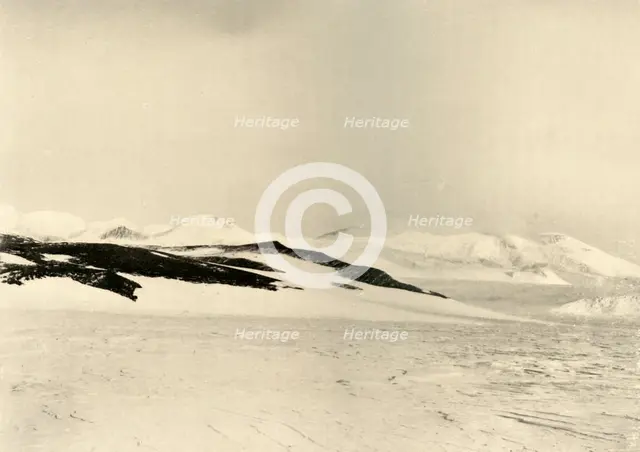 'Part of Queen Alexandra Range 1500 Feet Up The Glacier', c1908, (1909).  Artist: Unknown.