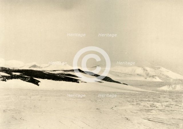 'Part of Queen Alexandra Range 1500 Feet Up The Glacier', c1908, (1909).  Artist: Unknown.