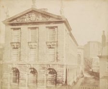 Part of Queens College, Oxford, September 4, 1843. Creator: William Henry Fox Talbot
