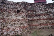 Part of Roman City Wall near Balkern Gate, Colchester, Essex, England, c20th century. Artist: CM Dixon