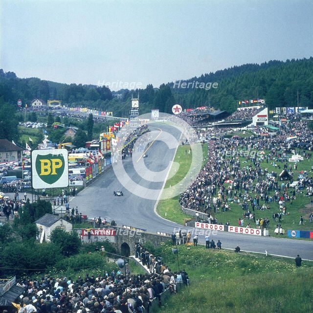 Part of Spa-Francorchamps race track, Belgian Grand Prix, Belgium, 1963. Artist: Unknown