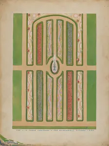 Parterre - J. W. Wood, c. 1936. Creator: Meyer Goldbaum