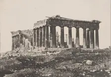 Parthenon, 1852. Creator: Eugène Piot (French, 1812-1891)