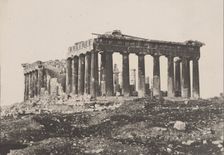 Parthenon, 1852. Creator: Eugène Piot (French, 1812-1891)