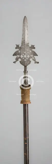 Partizan, Saxony, 18th century. Creator: Unknown.